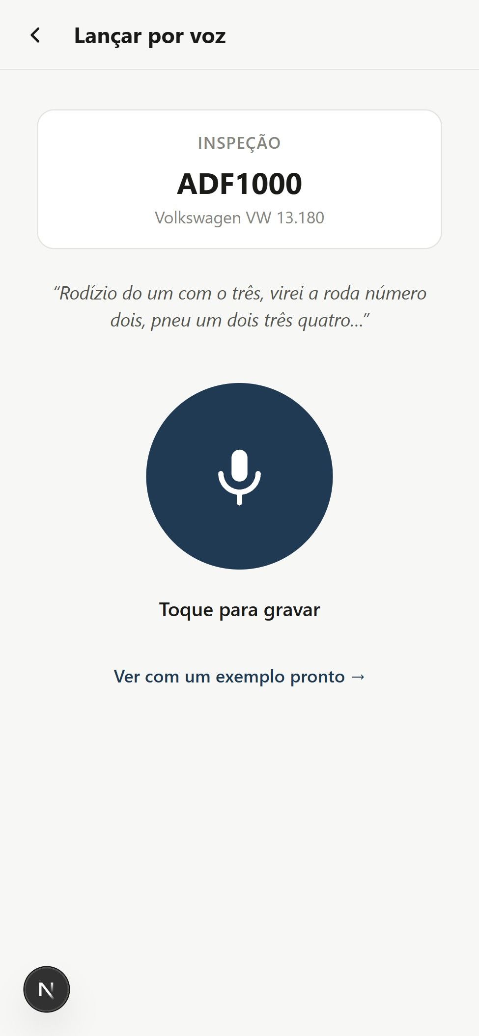 DRJ Gestão de Frotas, tela 9